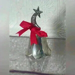 International Silver  Co. silverplated Christmas bells. Years 1999/2000 y2k